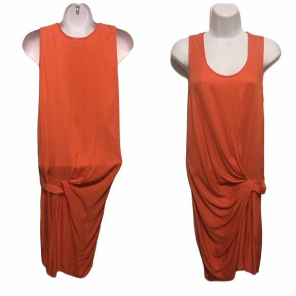 Young, Fabulous & Broke Orange Tinsley Dress NWOT - Picture 2 of 6